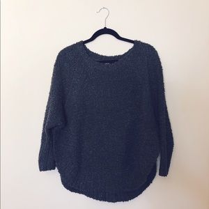 Alya Cozy Dark Gray Sweater